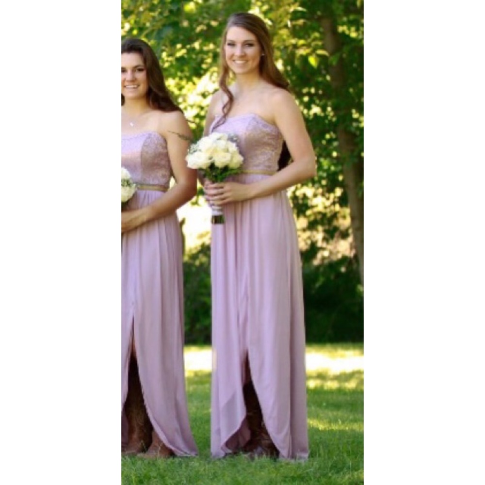 Prom/bridesmaid dress from David’s bridal